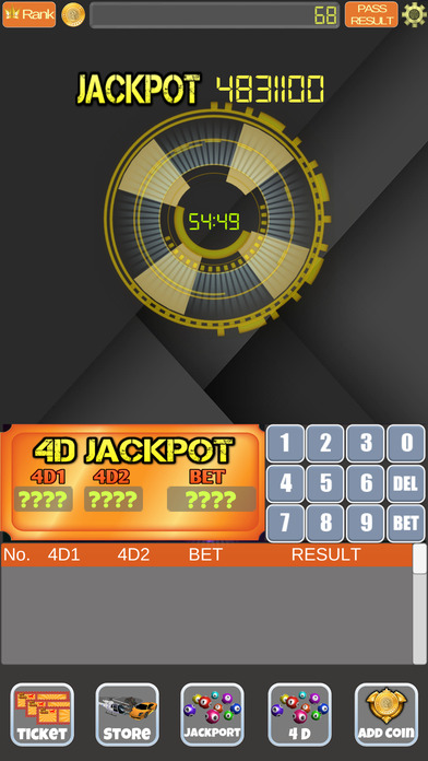 4D Live Lottery Game screenshot 4