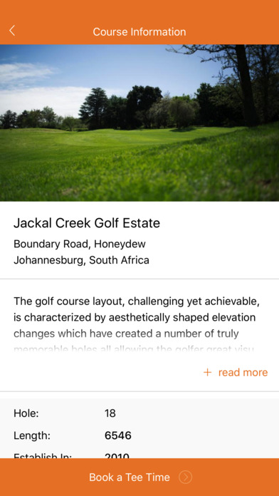 Jackal Creek Golf Estate screenshot 2