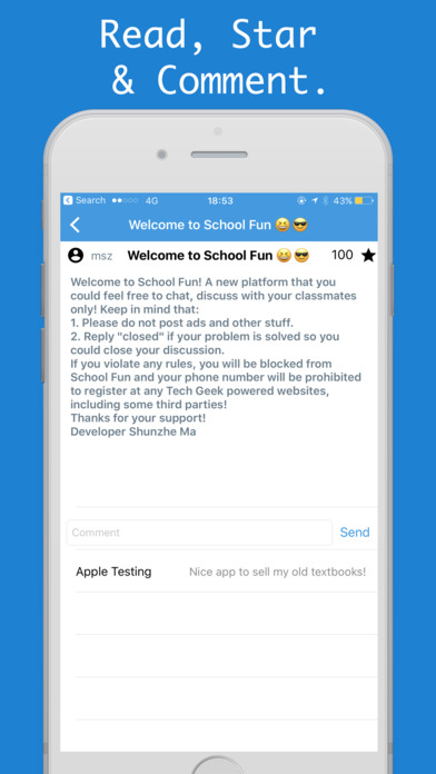 School Fun - Be social at your school screenshot 2