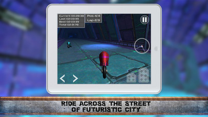 Neon Motorcycle Racing screenshot 4