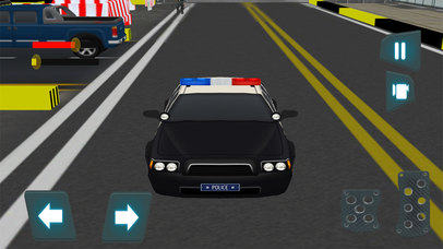Speed Police Car Parking 3D Pro screenshot 2