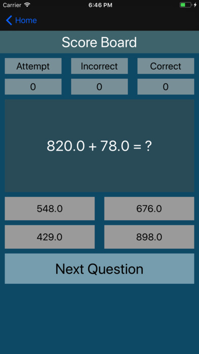 Calculation Speed screenshot 3