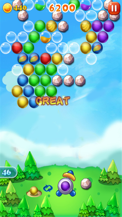 bubble shooter  -  classic bubble shooter games screenshot 2