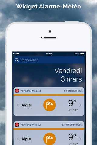 Wetter Alarm Schweiz - Meteo screenshot 4