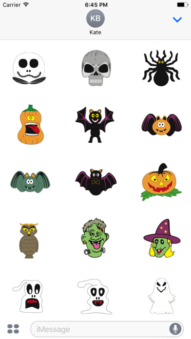 Halloween Night Stickers screenshot 2