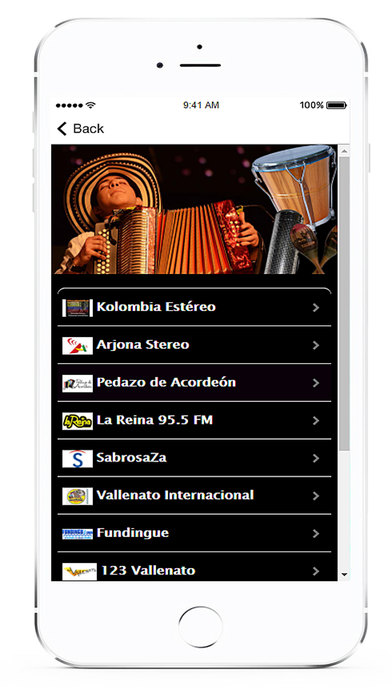 Musica Vallenata screenshot 4