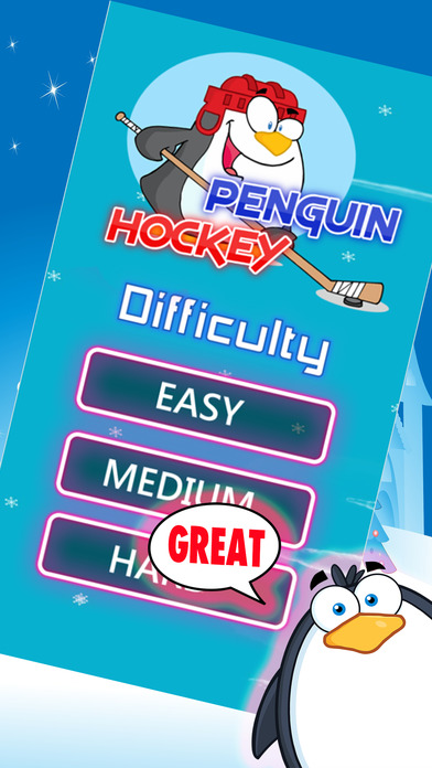 Penguin Fight Glow Ice Hockey Shootout Extreme screenshot 2