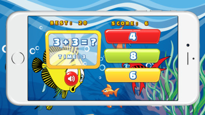 Sea  Animals Numbers - Fish Math Learning screenshot 2
