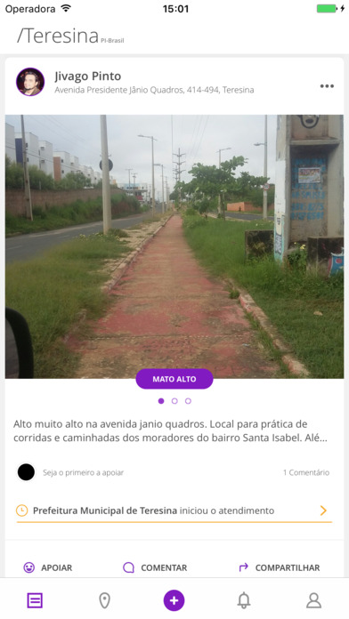 Captura de tela do iPhone 2