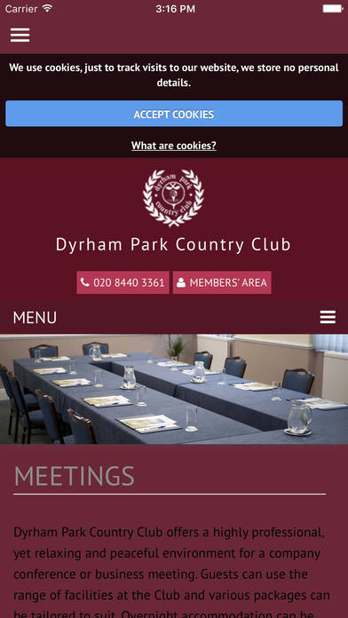 Dyrham Park GC screenshot 2