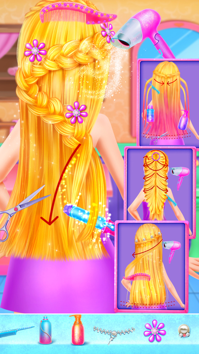 Long Hair Princess Makeup screenshot 4