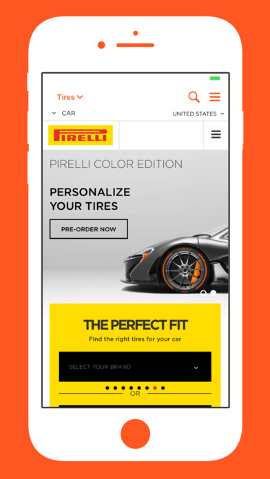 The IAm Pirelli Racing App screenshot 4