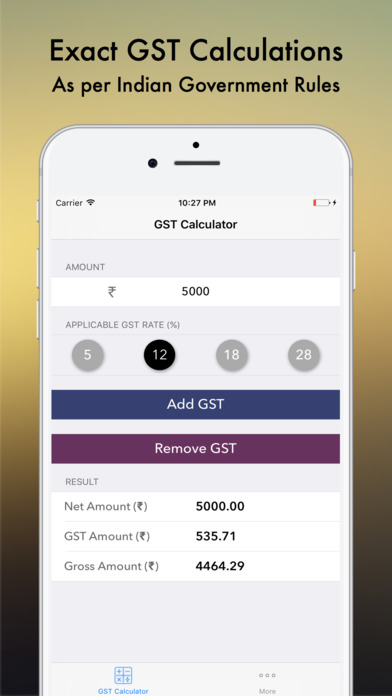 GST Calculator (India) screenshot 3