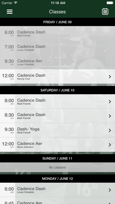 Cadence Fitness screenshot 3