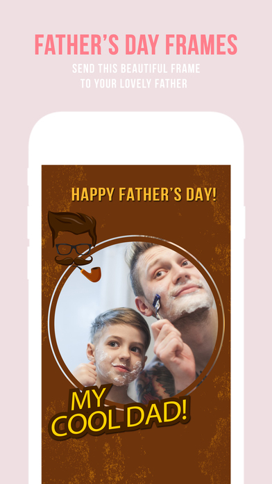 Happy Fathers day photo frame screenshot 3