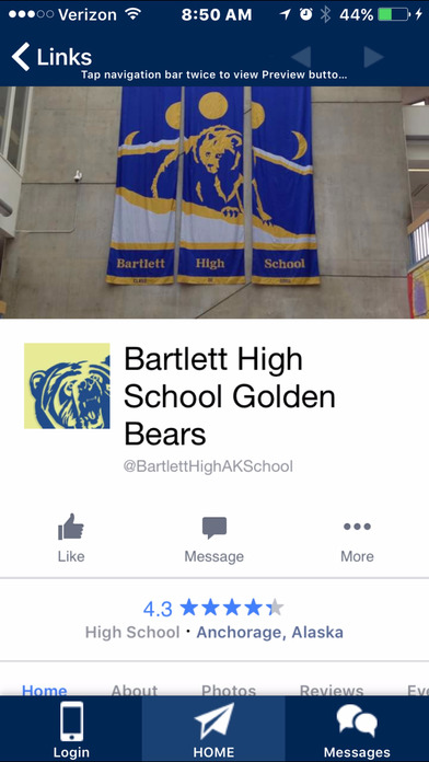 Bartlett Golden Bears Football screenshot 4