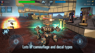 Tanks vs Robots: Mech Games screenshot 4