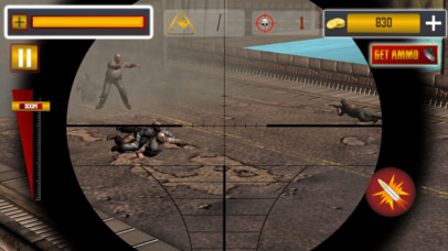 Sniper Zombie Shoot 3d screenshot 2