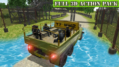 Offroad Military Truck Driver : Army Jeep Driving screenshot 2