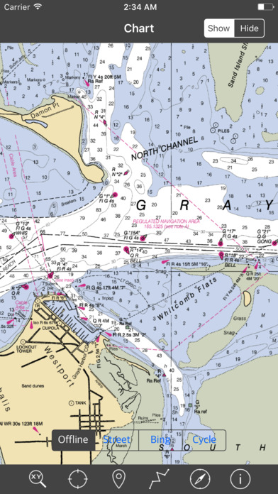 Oregon – Marine Map Boating screenshot 2