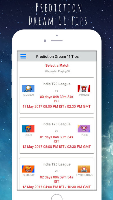 Prediction Dream 11 Tips screenshot 2