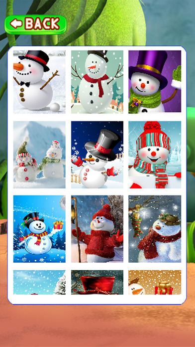 Snowman Jigsaw Puzzles Games Education screenshot 2