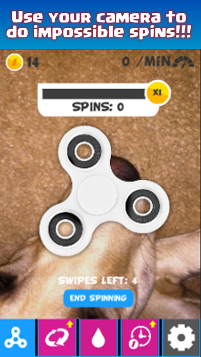 Fidget Spinner VR - Idle Clicker Virtual Spin screenshot 2