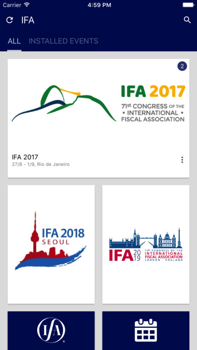 IFA App screenshot 2