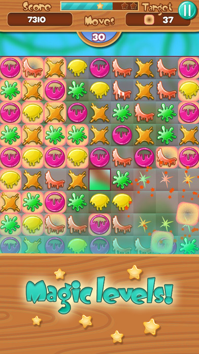 Jelly Slugs - Match 3 Puzzle screenshot 2