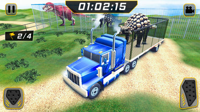 Wild Dino Truck Transport Simulator 2017 screenshot 4