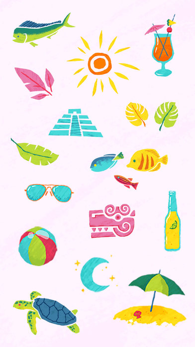 A&A Cancún Sticker Pack screenshot 2