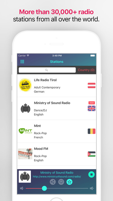 Play Radio Energy. Favorite radio in your device screenshot 2