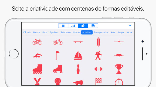 Captura de tela do iPhone 4