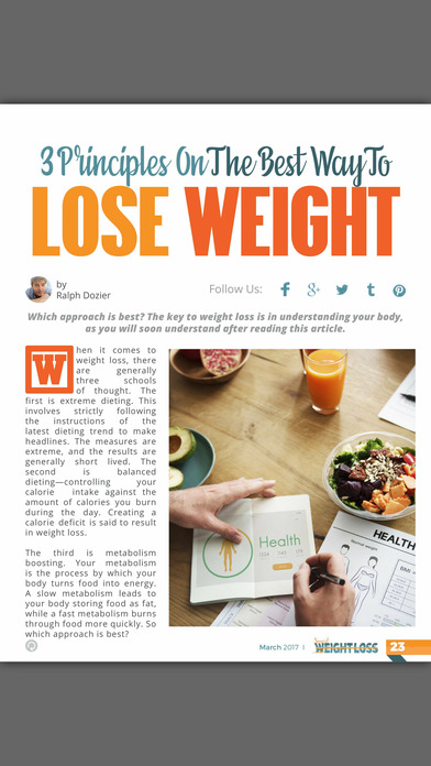 Smart Weight Loss Magazine screenshot 2