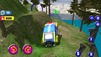 Mountain Offroad Jeep : Crazy Racing Game screenshot 2