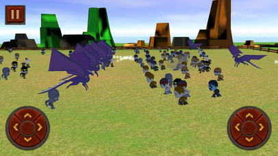 Epic Lords Battle Simulator- War of Flying Dragons screenshot 2