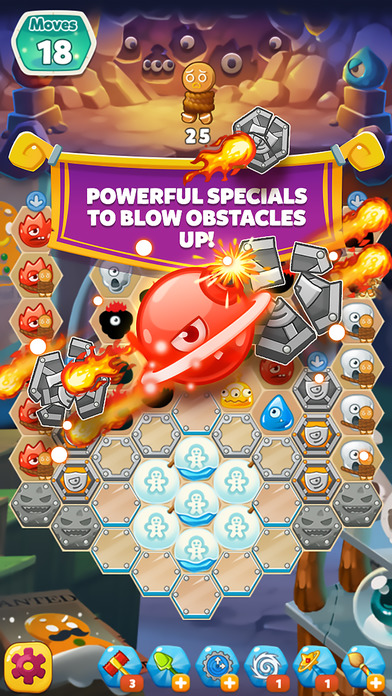 Monster Busters: Ice Slide screenshot 2