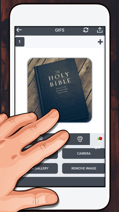 GIF Maker The Holy Bible Animated Themes Pro screenshot 2