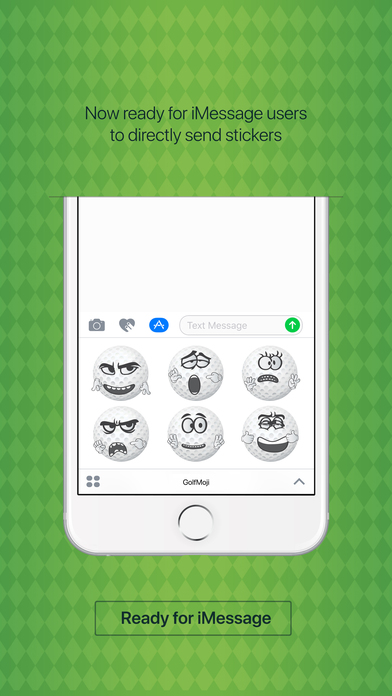 GolfMoji - golfer emoji & stickers for golf lovers screenshot 3