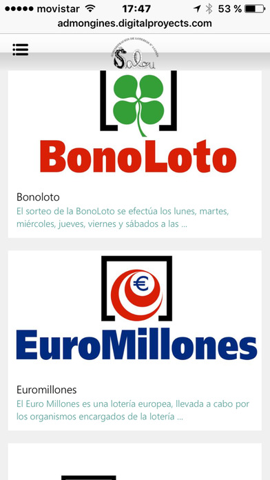 Lotería Gines screenshot 3