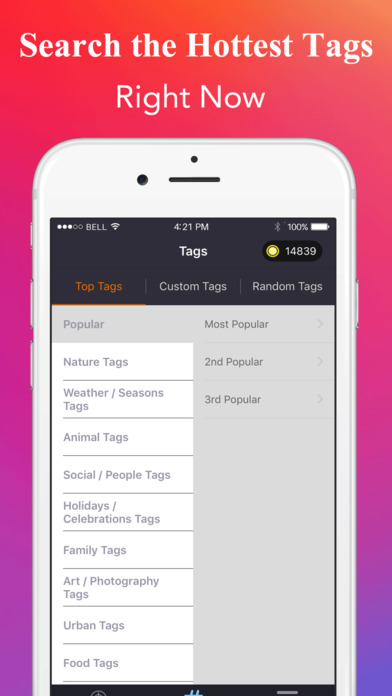 InScouter - Get More Tags Tracker for 5000 Likes screenshot 3