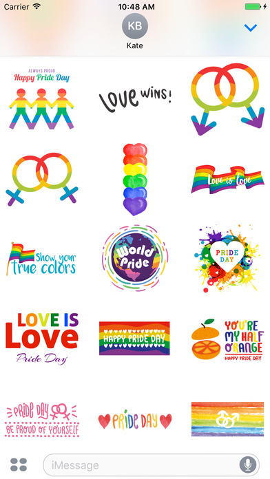 Pride Day Stickers screenshot 2