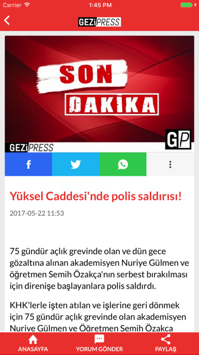 Gezi Press screenshot 2