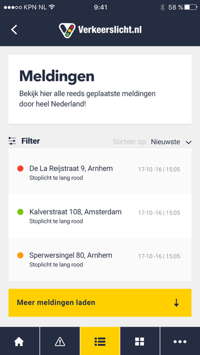 Verkeerslicht.nl screenshot 4
