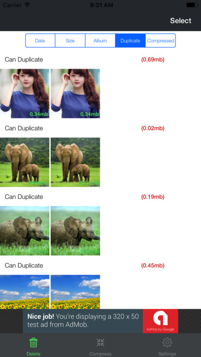 Cleaner - Delete Duplicate Photo & Compress Album screenshot 3