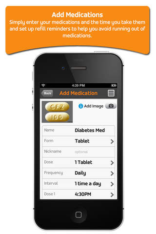 Care4Today® Mobile Health Manager and Med Reminder screenshot 3