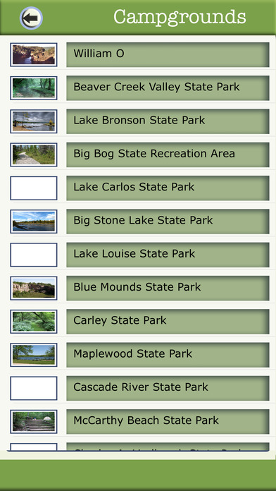 Minnesota Camping & Hiking Trails Offline Guide screenshot 2