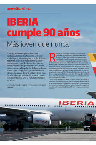 Revista Avion Revue Int - ES noticias de aviación screenshot 4