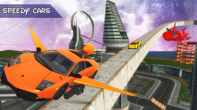 Airplane Real Car Fly Simulator 2017 screenshot 2