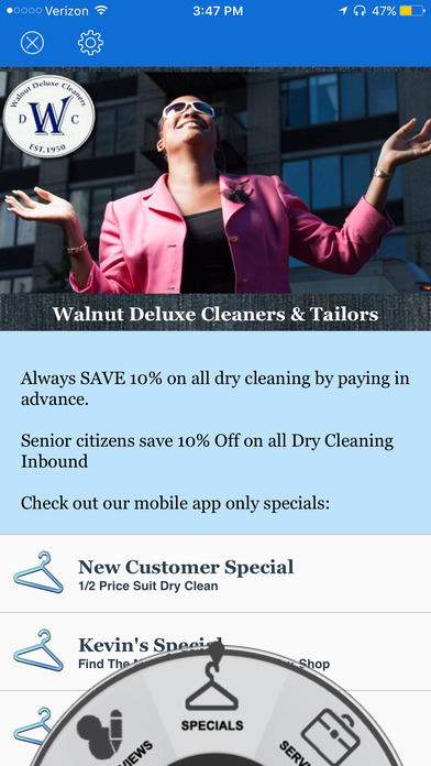 Walnut Deluxe Cleaners & Tailors screenshot 2